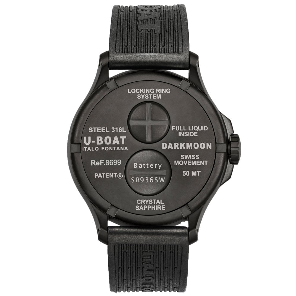 Analogue Watch - U-Boat 8699 Men's Elegant Brown Darkmoon Watch