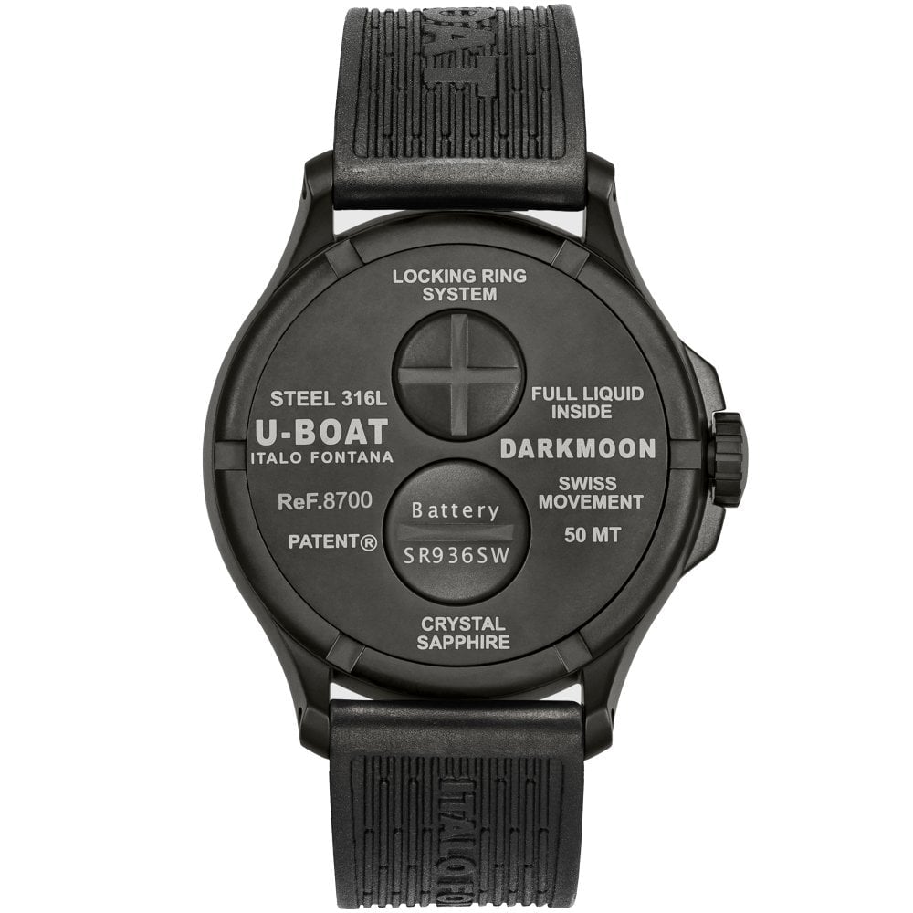 Analogue Watch - U-Boat 8700 Men's Imperial Blue Darkmoon Watch