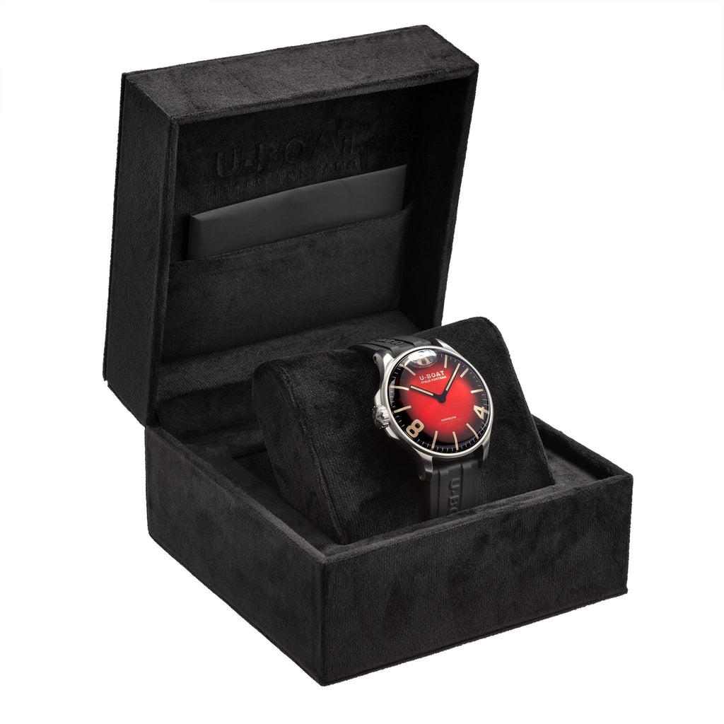 Analogue Watch - U-Boat 8701 Men's Cardinal Red Darkmoon Watch