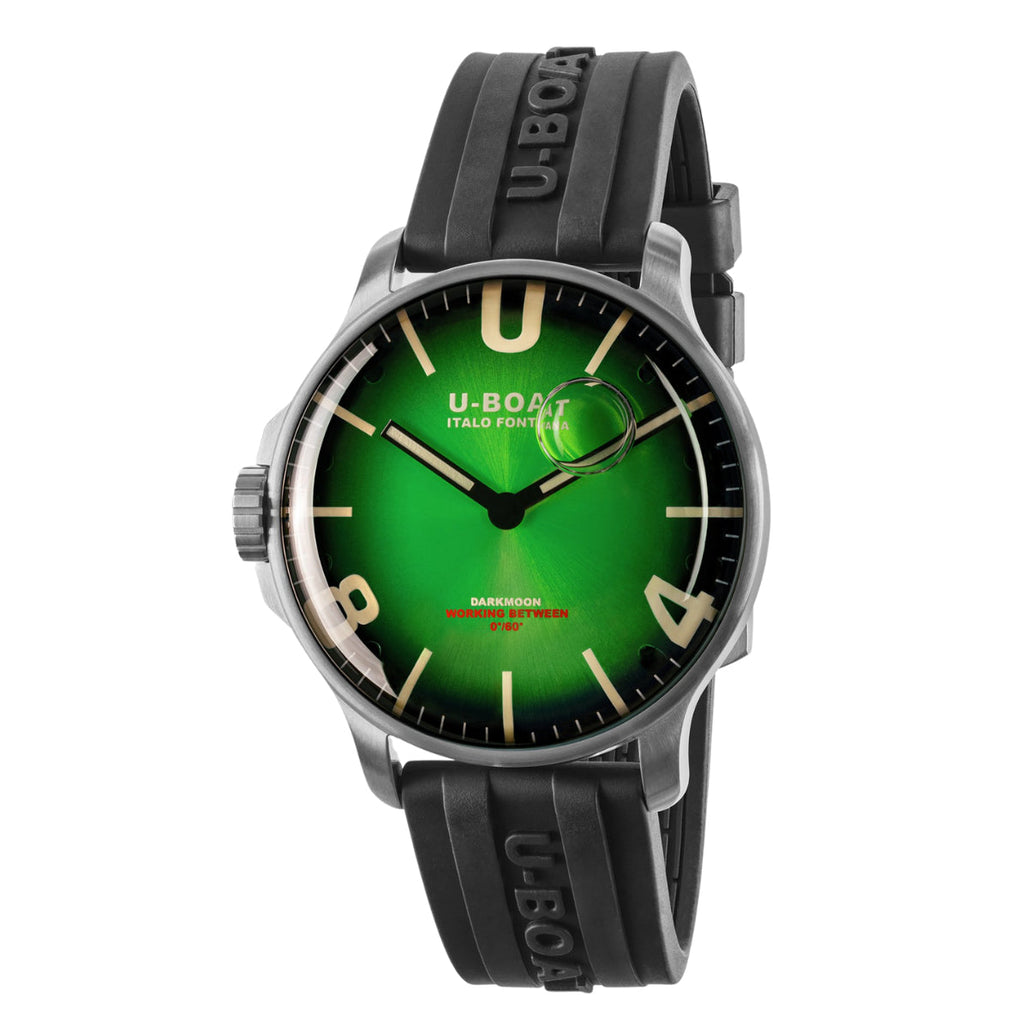 Analogue Watch - U-Boat 8702 Men's Noble Green Darkmoon Watch