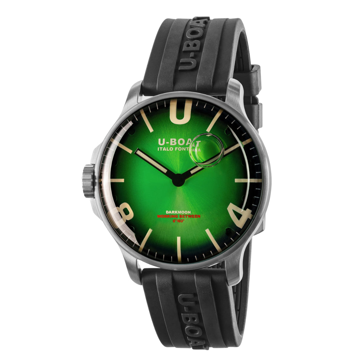 Analogue Watch - U-Boat 8702 Men's Noble Green Darkmoon Watch