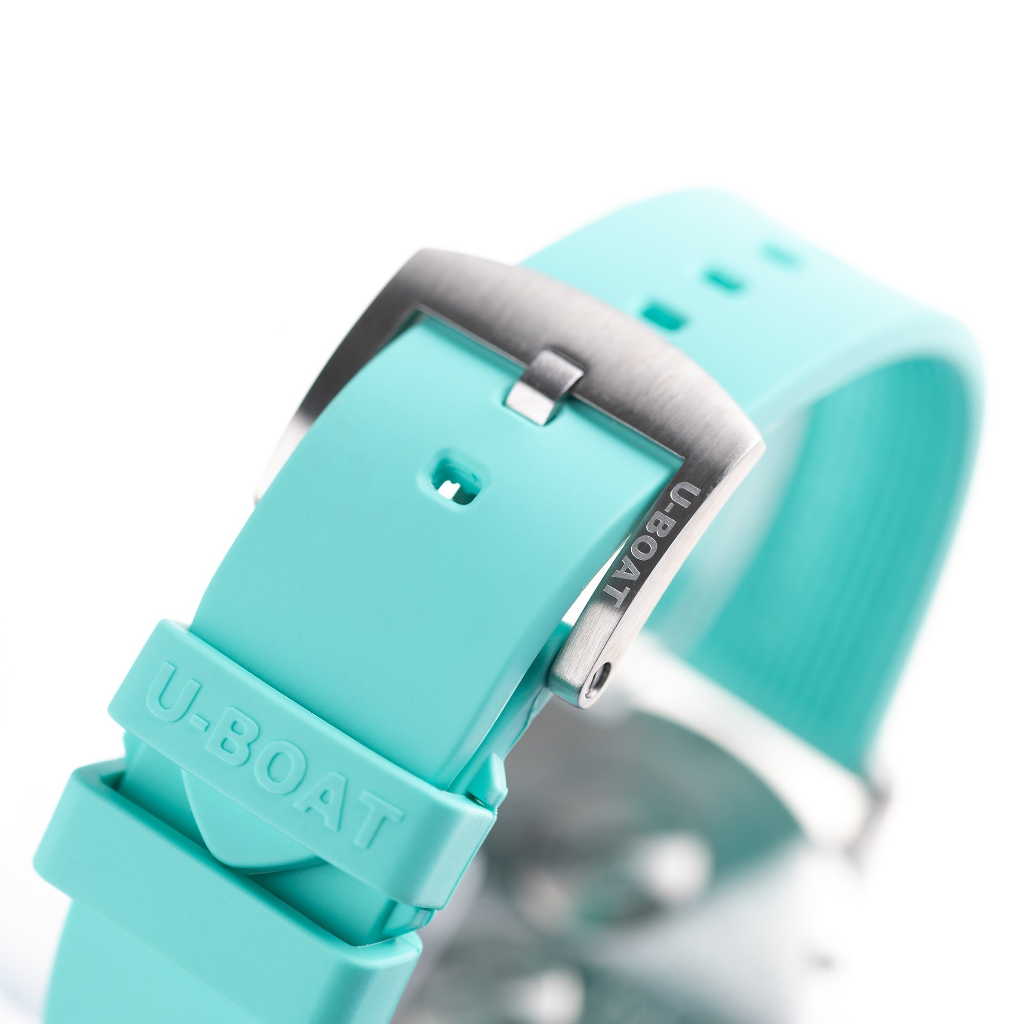 Analogue Watch - U-Boat 8966 Men's Darkmoon 44mm Aquamarine SS Watch