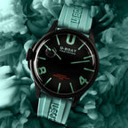 Analogue Watch - U-Boat Capsoil Darkmoon Men's Aquamarine Watch 9526