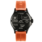 Analogue Watch - U-Boat Capsoil Darkmoon Men's Orange Watch 9538
