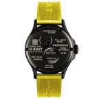 Analogue Watch - U-Boat Capsoil Darkmoon Men's Yellow Watch 9522