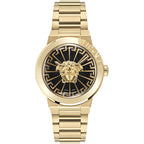 Analogue Watch - Versace Medusa Infinite Ladies Gold Watch VE3F00522