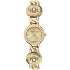 Analogue Watch - Versace Stud Icon Ladies Gold Watch VE3C00222