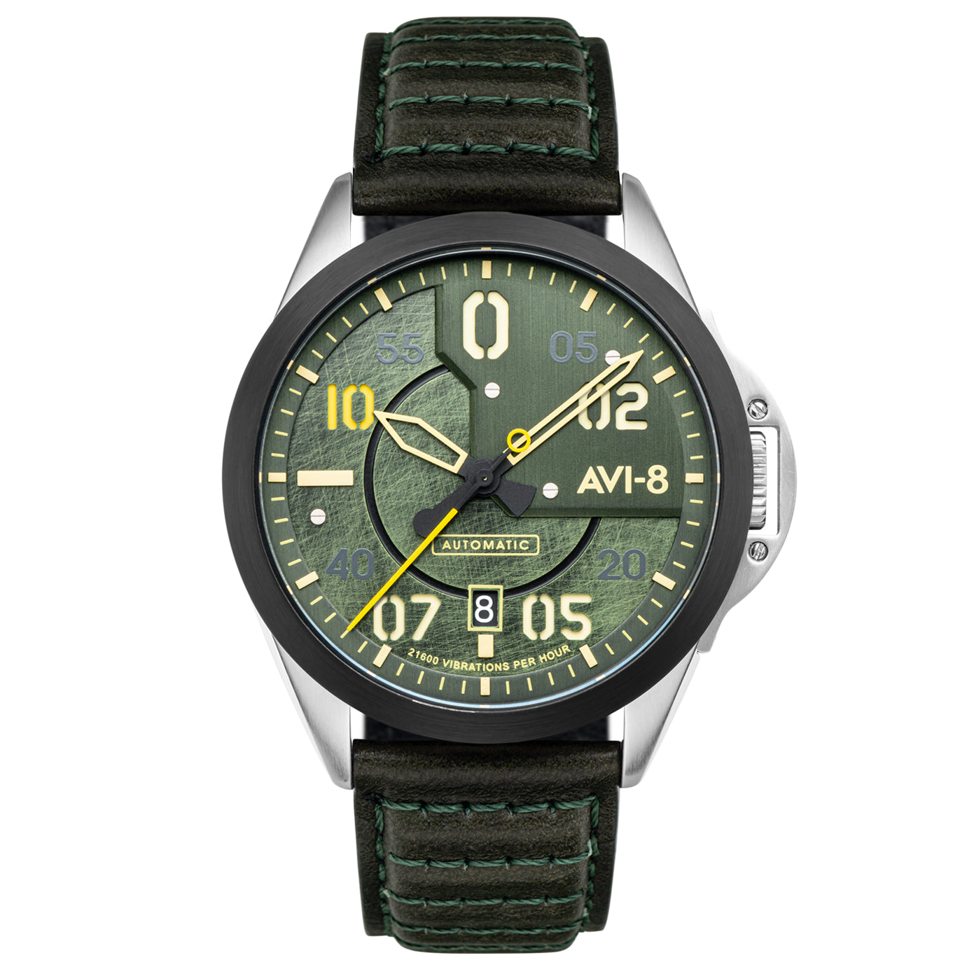 Automatic Watch - AVI-8 Hitchcock Automatic Greentree Watch AV-4086-03