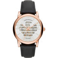 Automatic Watch - Emporio Armani AR60031 Men's Automatic Luigi Rose Watch