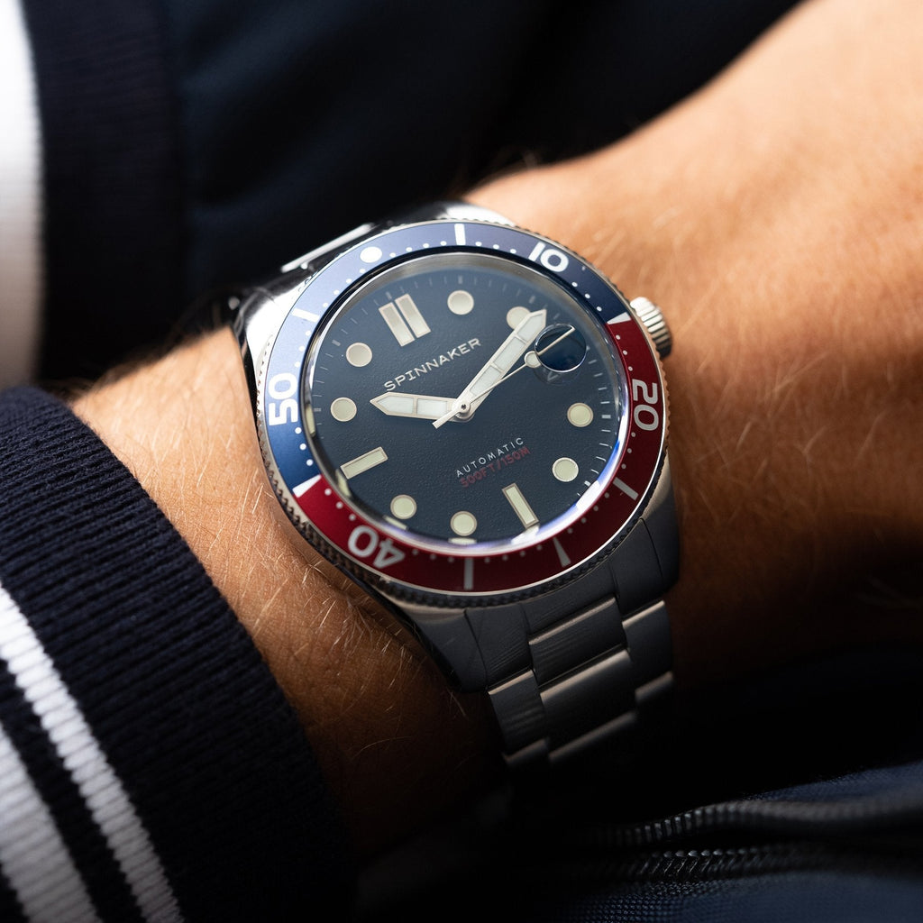 Automatic Watch - Spinnaker Elemental Black Automatic Watch SP-5100-11