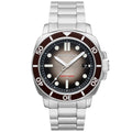 Automatic Watch - Spinnaker Harvest Brown Hull Diver Automatic Watch SP-5088-44