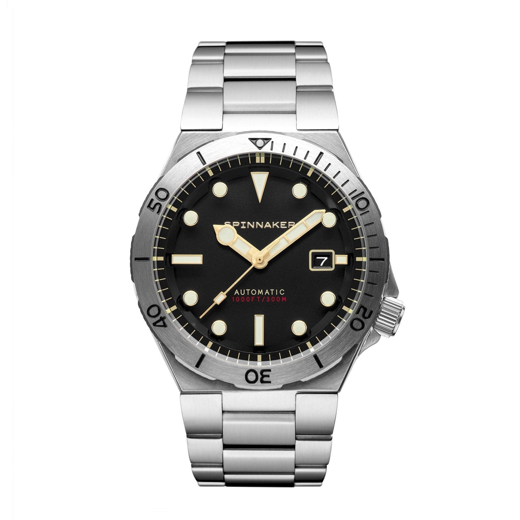 Automatic Watch - Spinnaker Men's Black Boettger Watch SP-5083-11