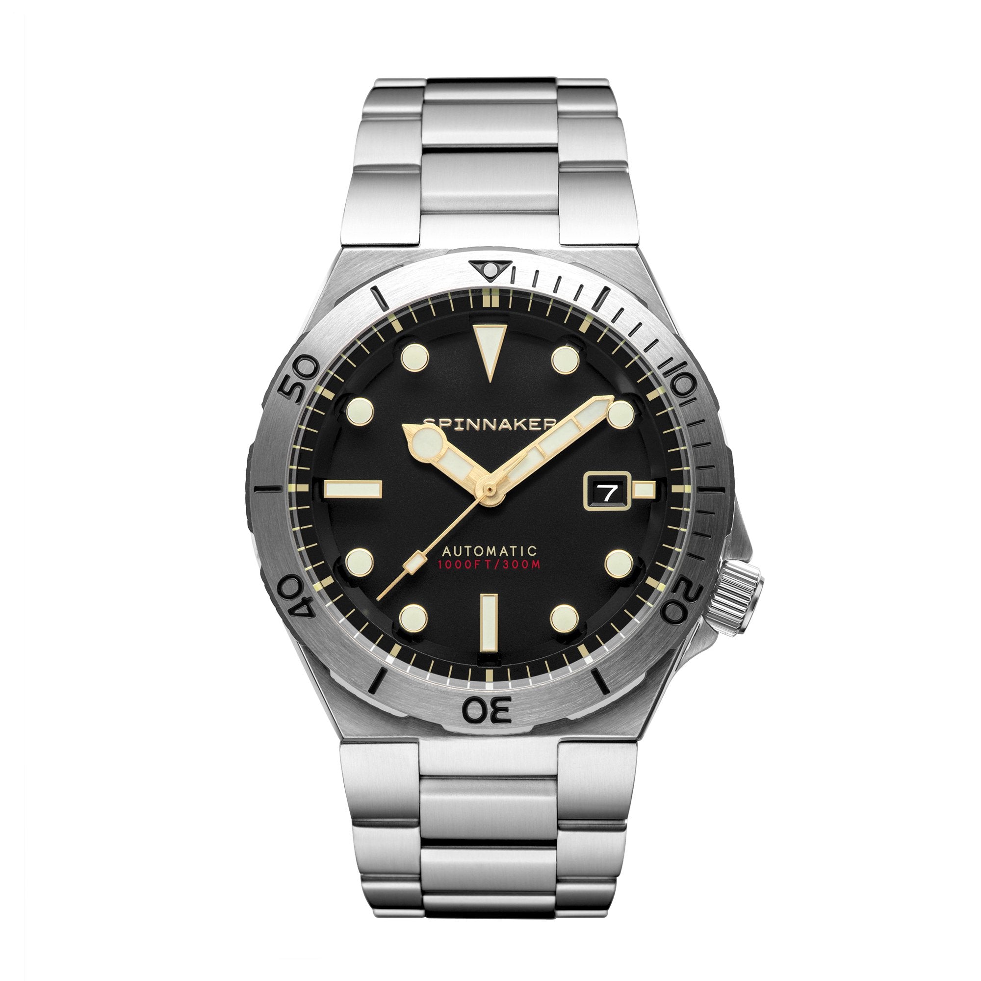 Automatic Watch - Spinnaker Men's Black Boettger Watch SP-5083-11