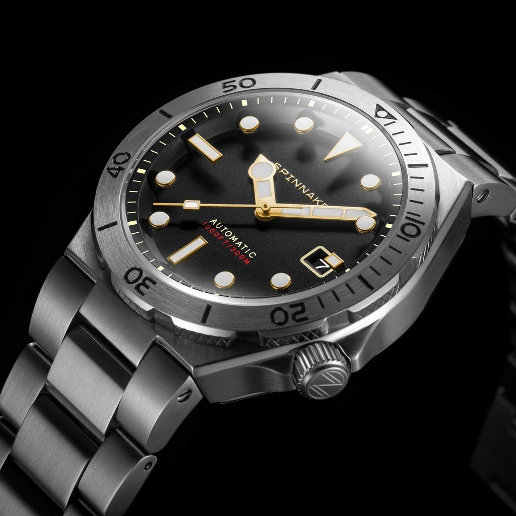 Automatic Watch - Spinnaker Men's Black Boettger Watch SP-5083-11
