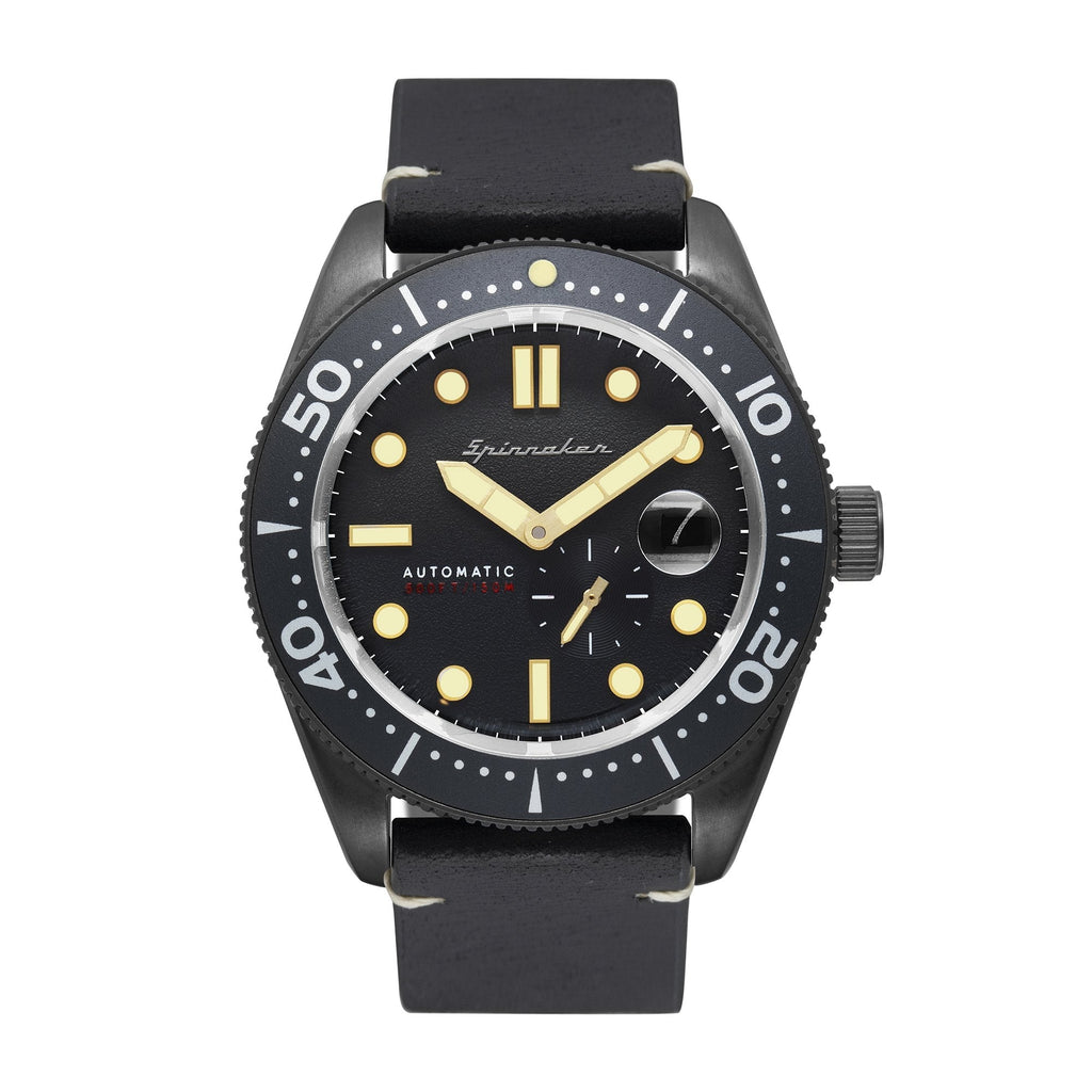 Automatic Watch - Spinnaker Men's Black Croft Watch SP-5058-07