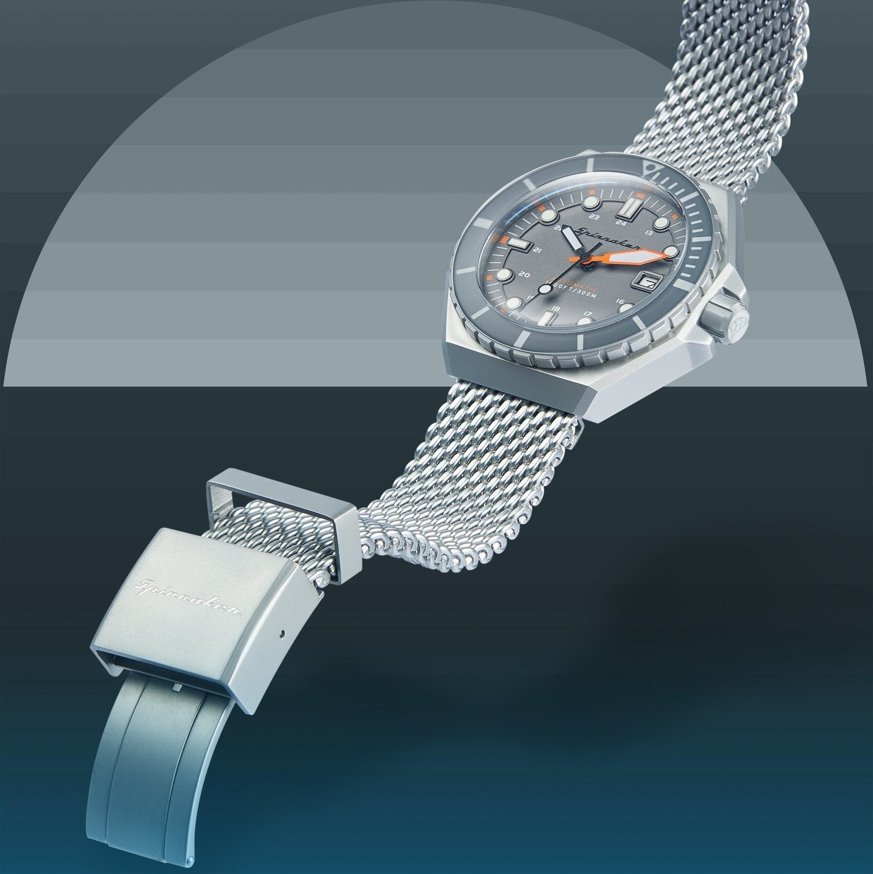 Automatic Watch - Spinnaker Men's Graphite Grey Dumas  Watch SP-5081-88