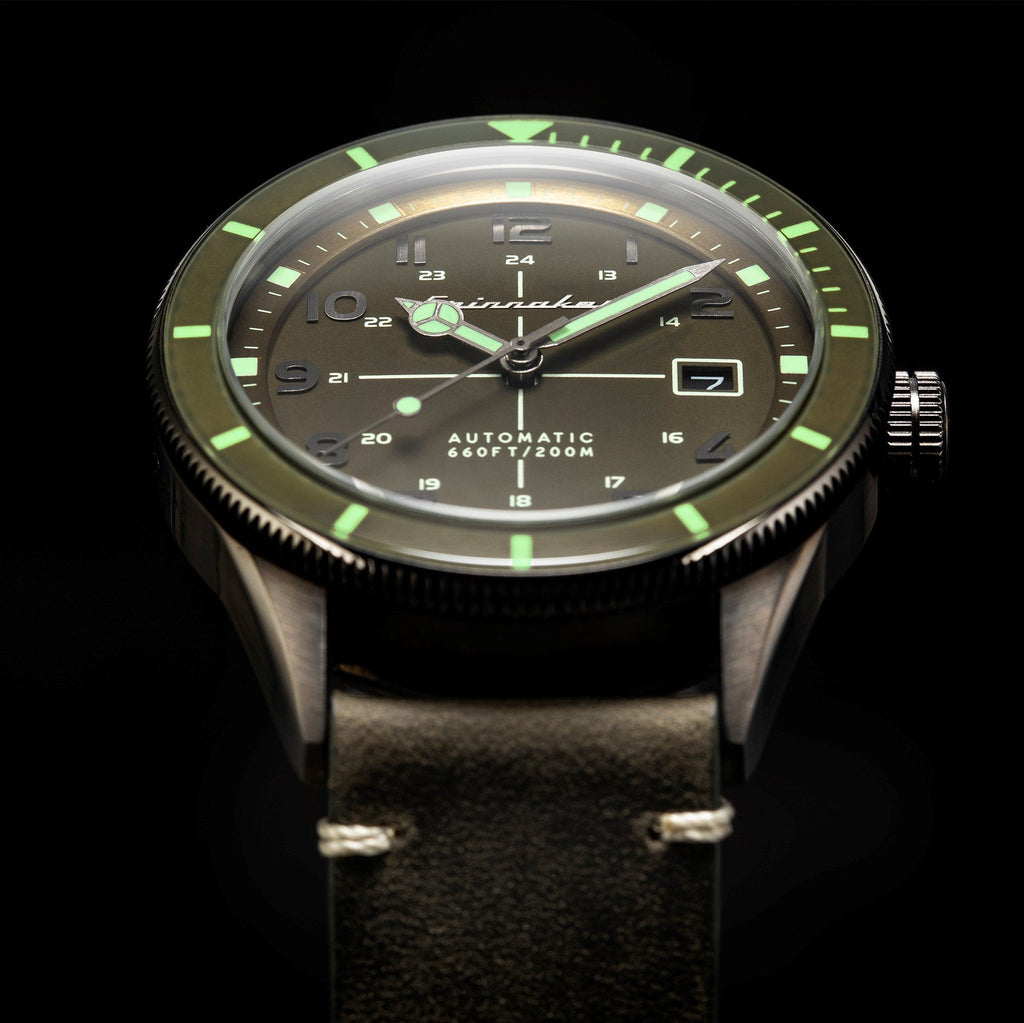 Automatic Watch - Spinnaker Men's Green Cahill Watch SP-5064-02
