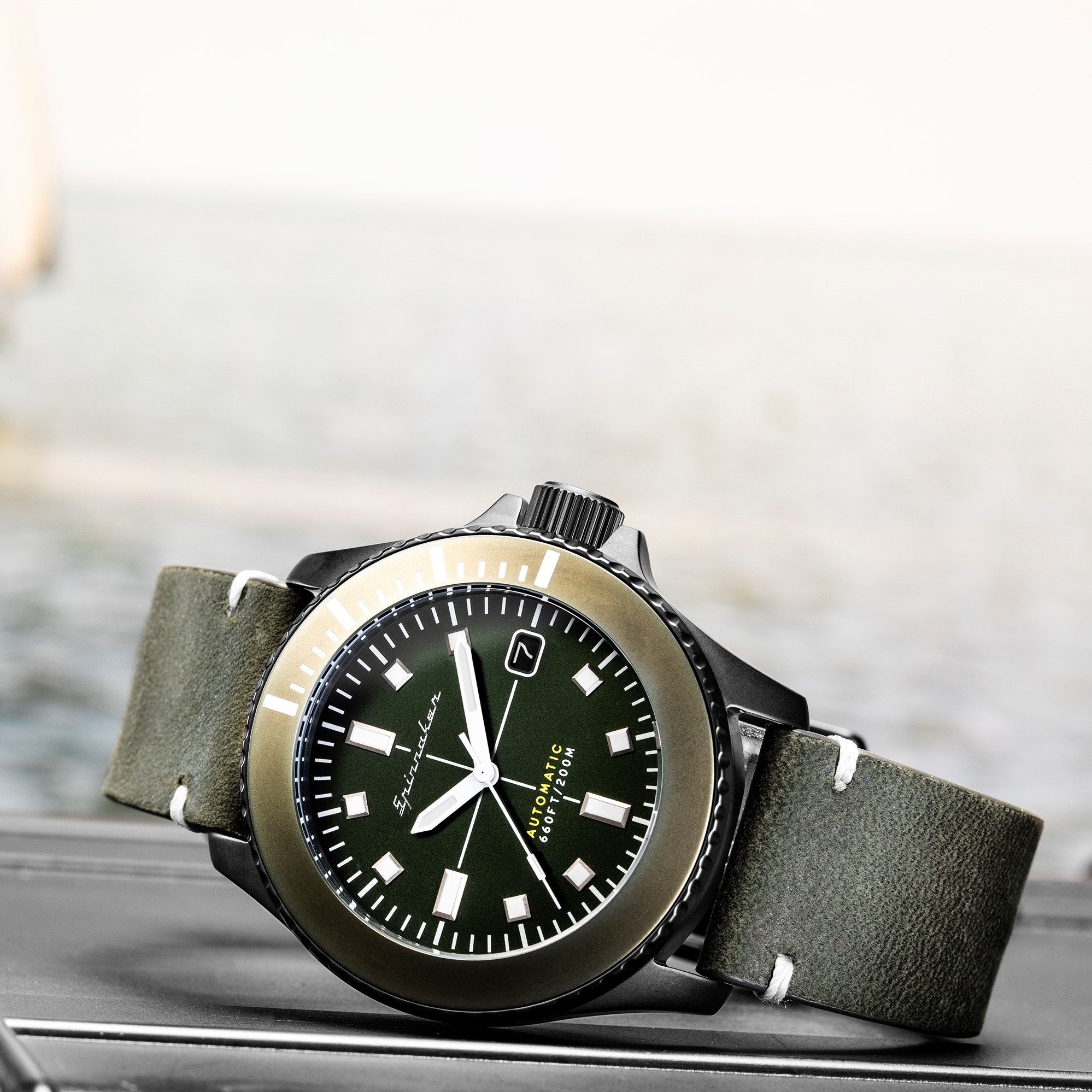 Automatic Watch - Spinnaker Men's Green Spence Watch SP-5063-03