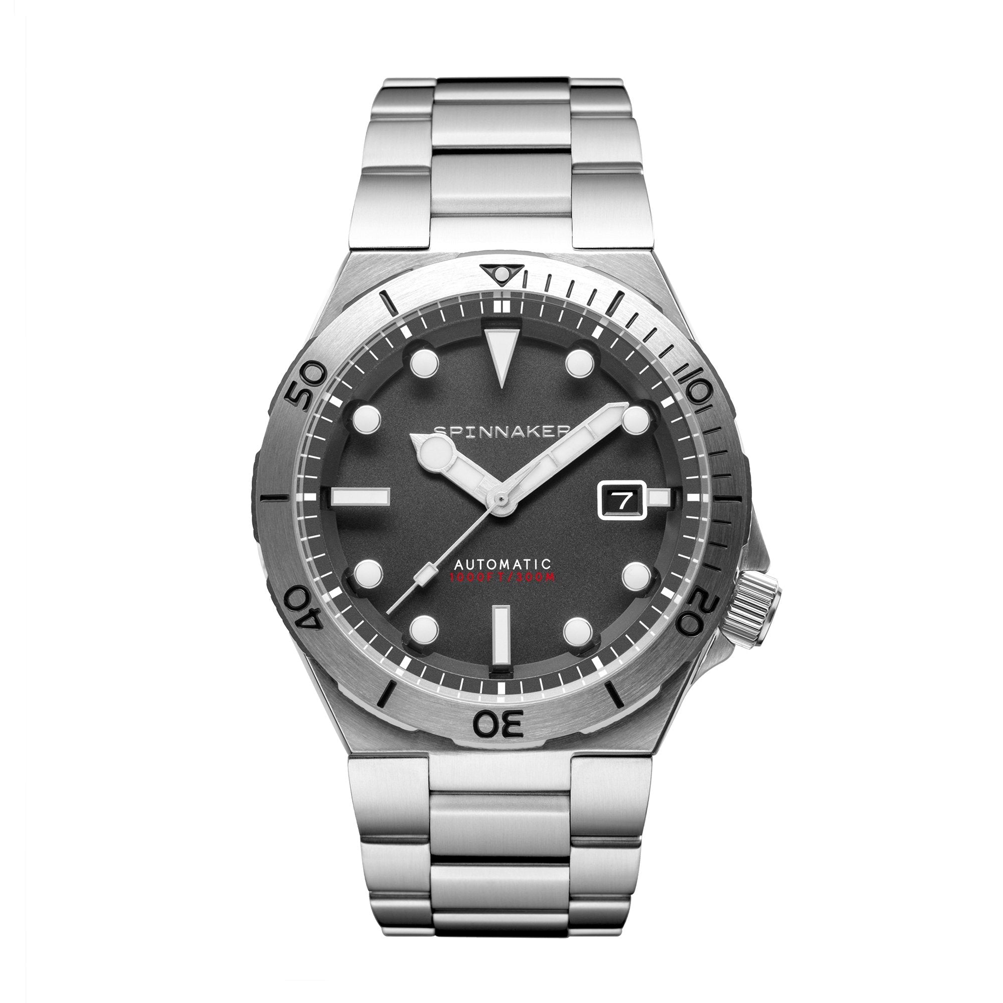 Automatic Watch - Spinnaker Men's Grey Boettger Watch SP-5083-33