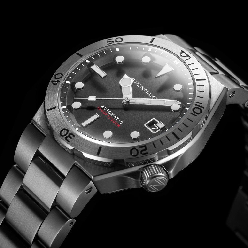 Automatic Watch - Spinnaker Men's Grey Boettger Watch SP-5083-33