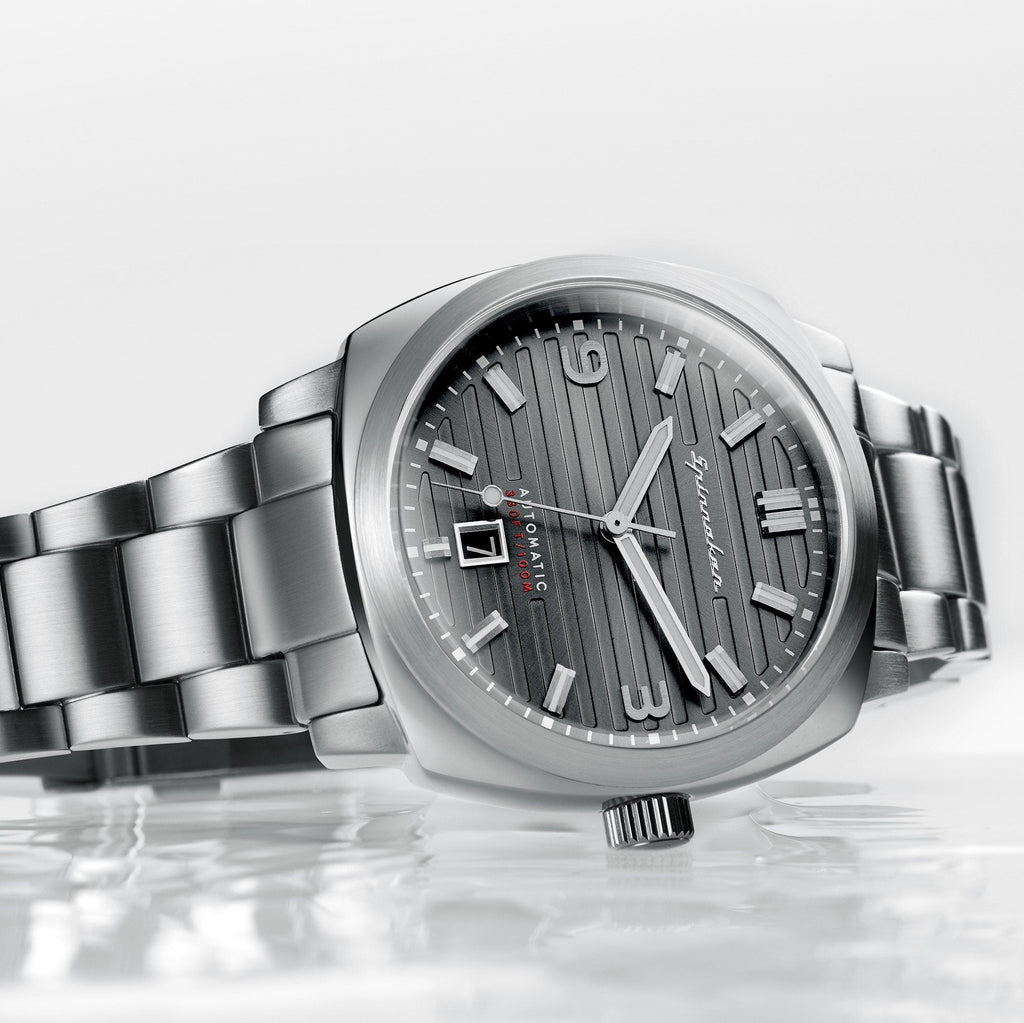 Automatic Watch - Spinnaker Men's Grey Hull Bracelet Watch SP-5073-11