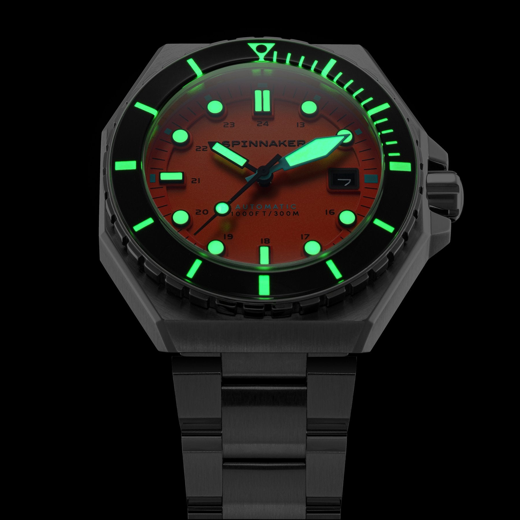 Automatic Watch - Spinnaker Tangerine Automatic Watch SP-5081-BB