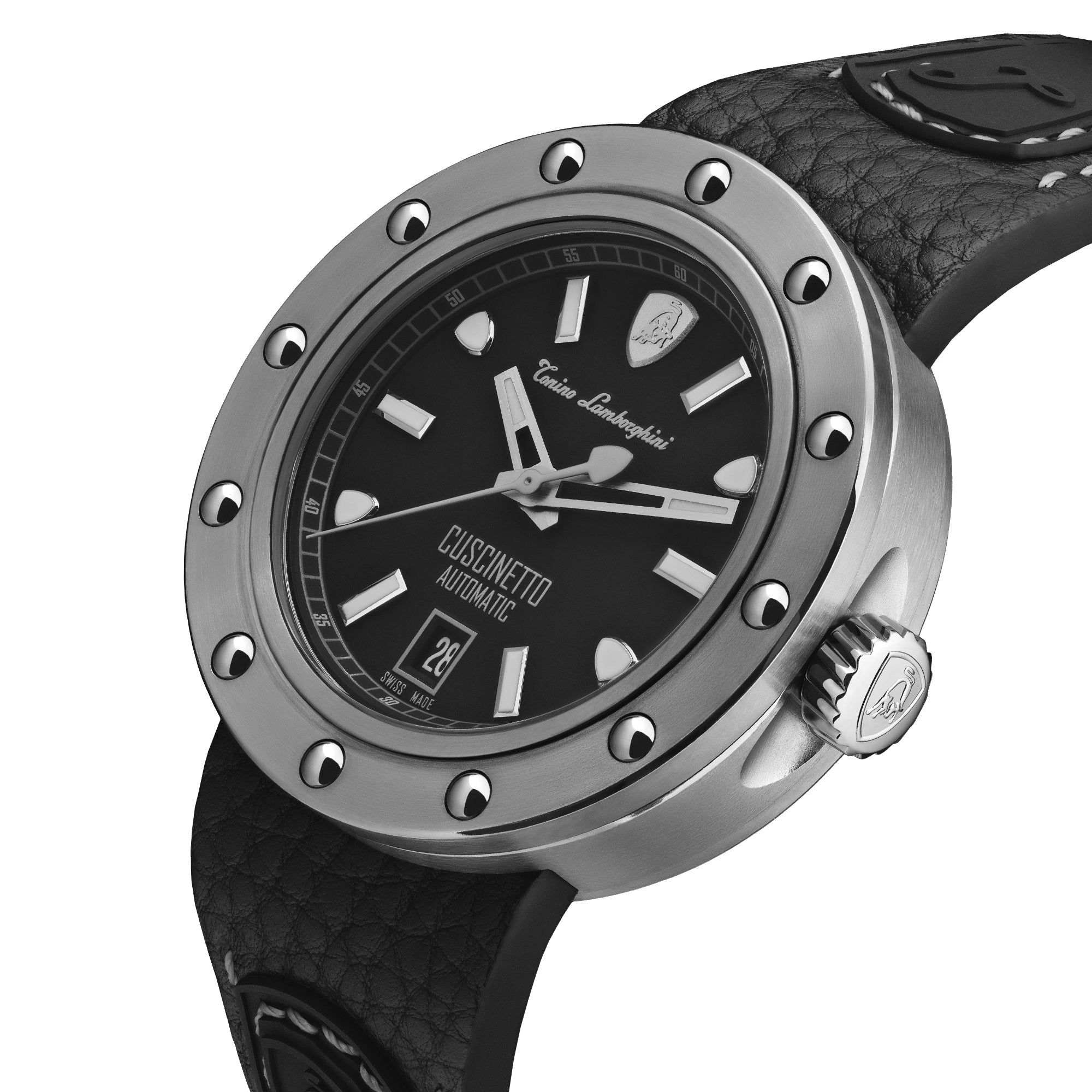 Automatic Watch - Tonino Lamborghini TLF-T01-1 Men's Matte Cuscinetto Watch