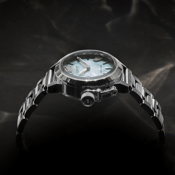 Automatic Watch - U-Boat 8900 Classico 30 Black Mother Of Pearl Ladies Watch
