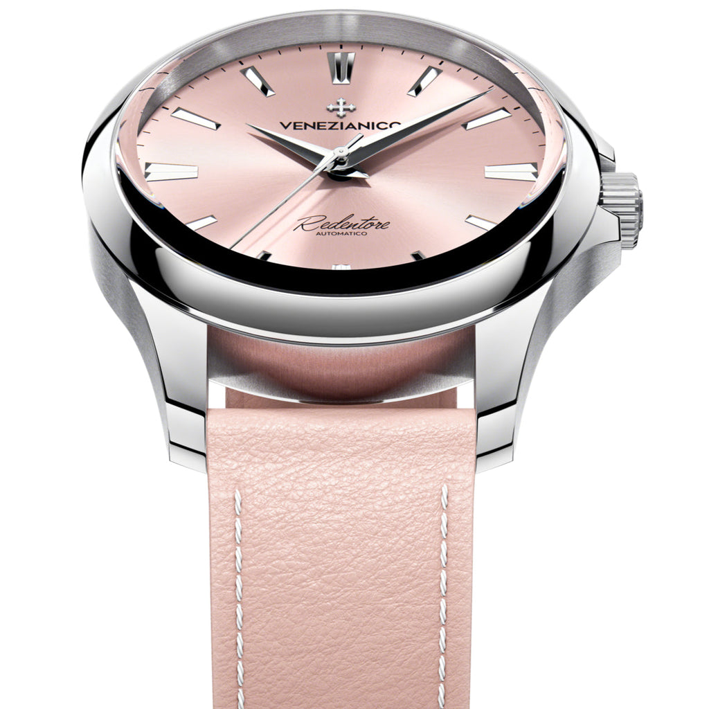 Automatic Watch - Venezianico 1121503 Redentore 36 Men's Pink Watch