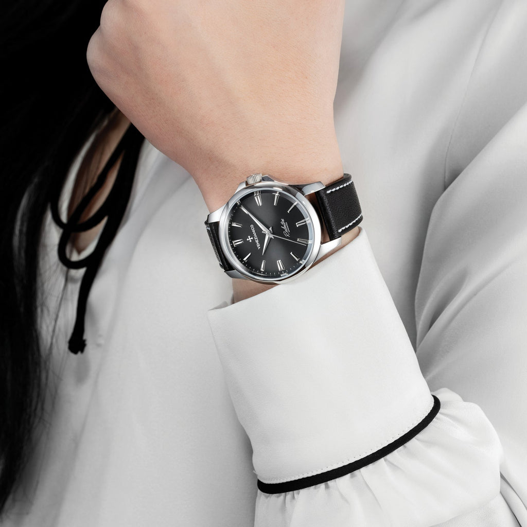 Automatic Watch - Venezianico 1121504 Redentore 36 Men's Black Watch
