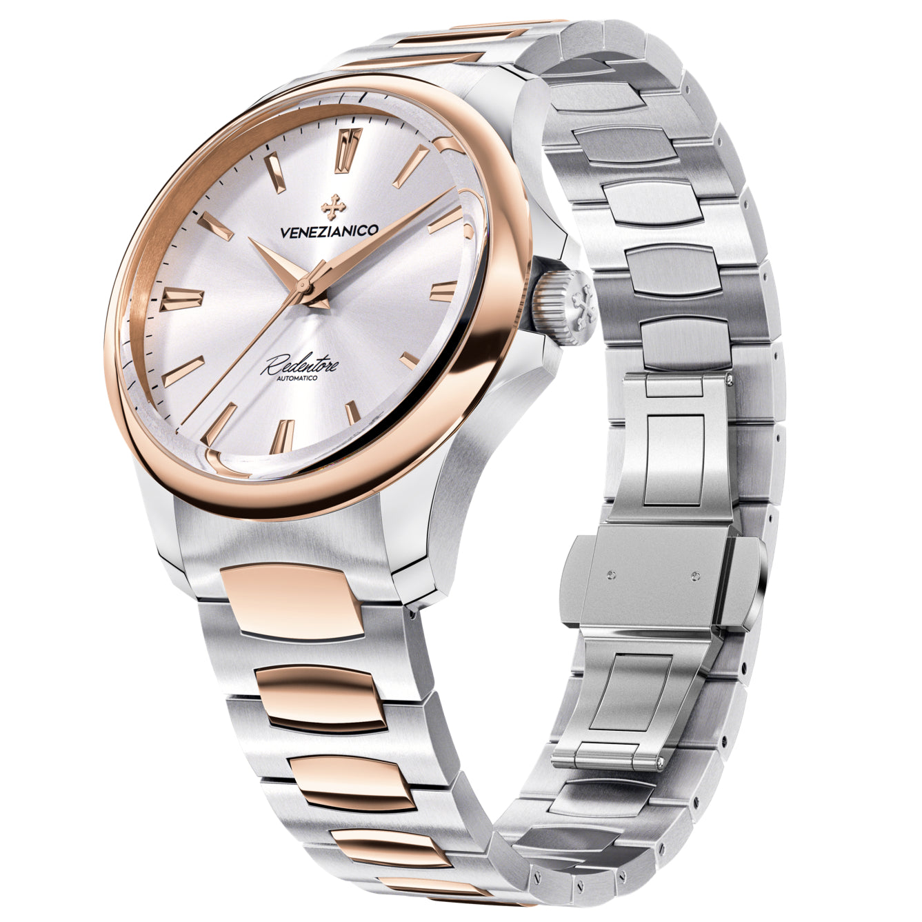 Automatic Watch - Venezianico 1121506C Redentore 36 Men's Silver Watch