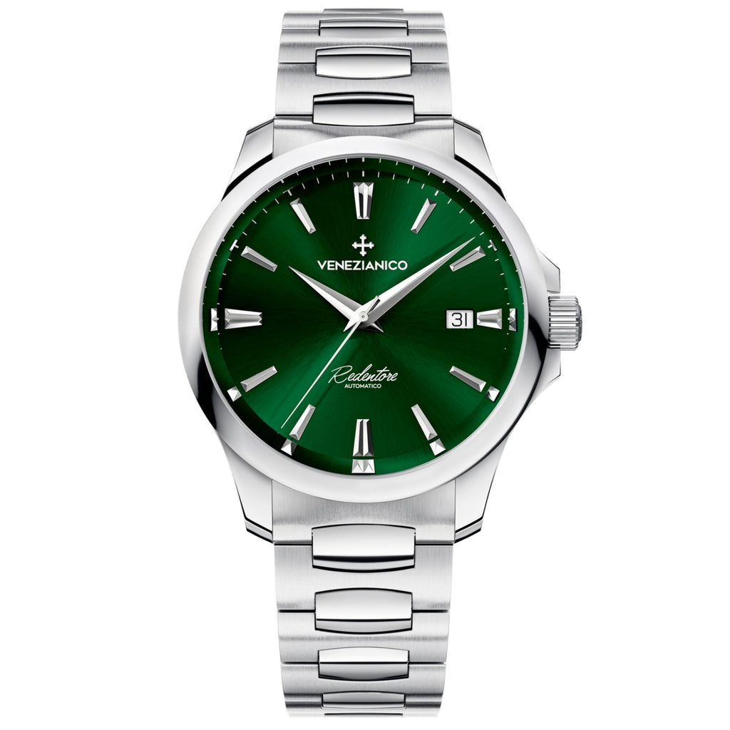 Automatic Watch - Venezianico 1221501C Redentore 40 Men's Green Watch