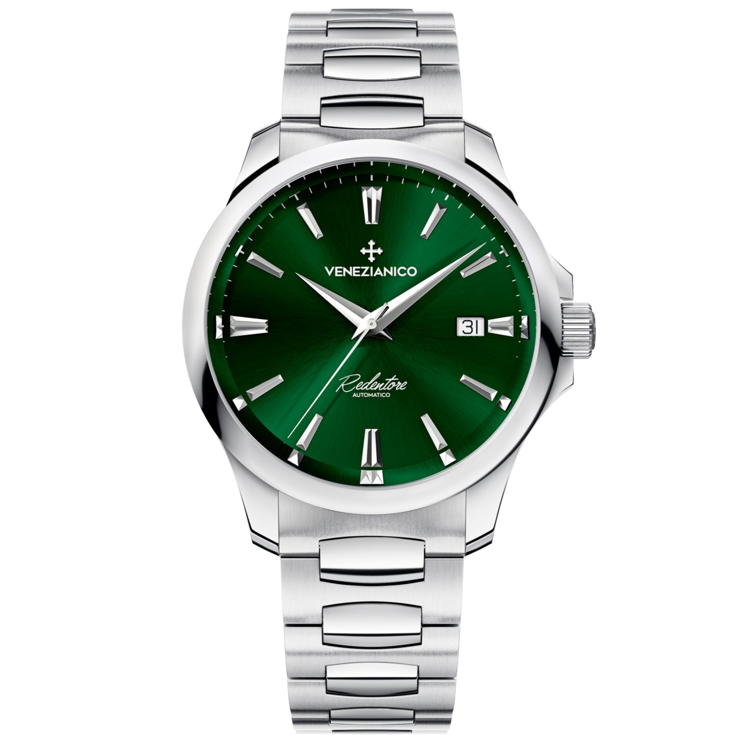 Automatic Watch - Venezianico 1221501C Redentore 40 Men's Green Watch