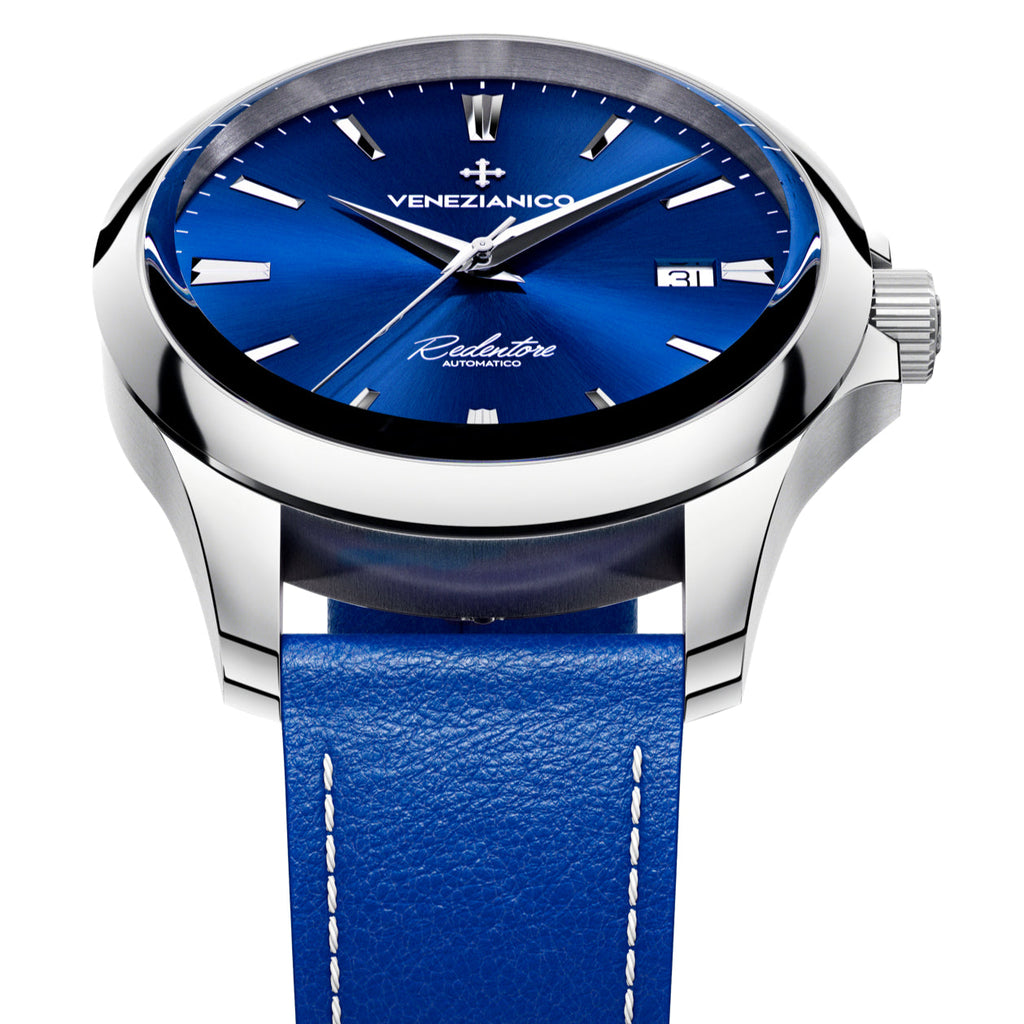 Automatic Watch - Venezianico 1221502 Redentore 40 Men's Blue Watch