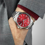 Automatic Watch - Venezianico 1221503C Redentore 40 Men's Red Watch