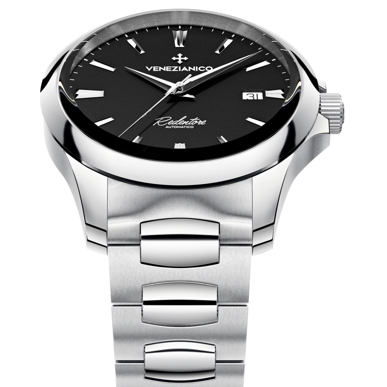 Automatic Watch - Venezianico 1221504C Redentore 40 Men's Black Watch