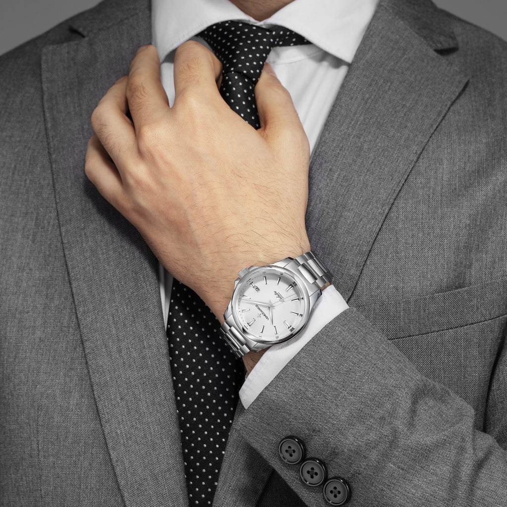 Automatic Watch - Venezianico 1221505C Redentore 40 Men's Silver Watch