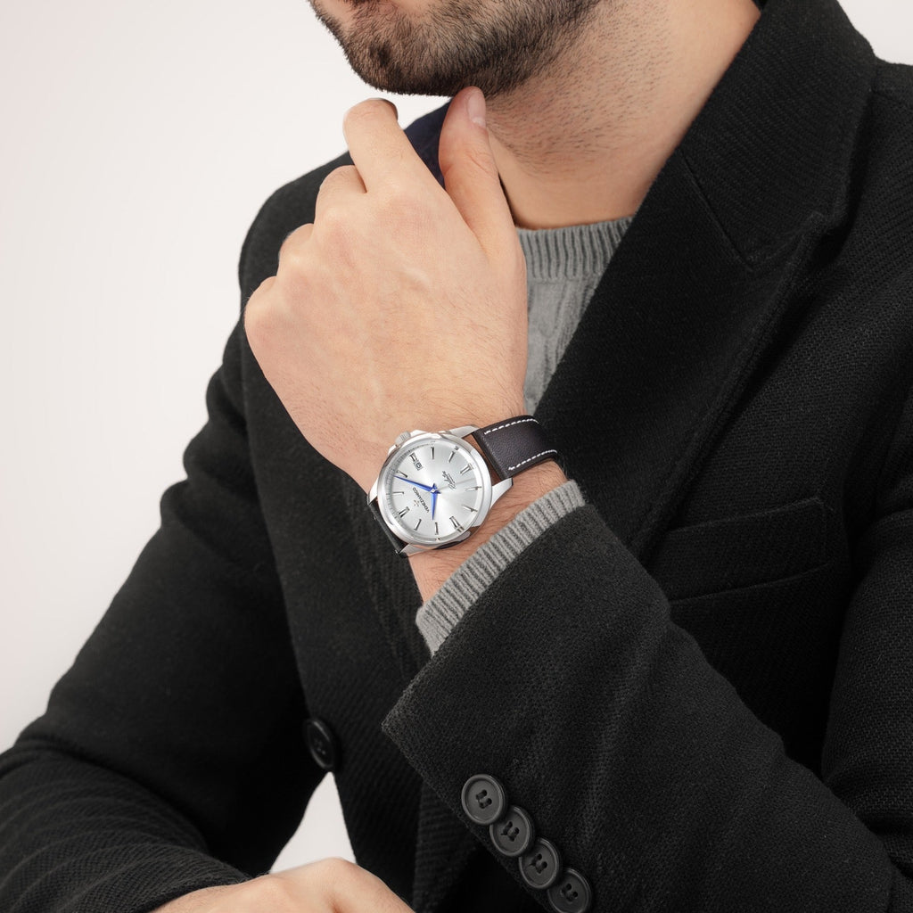 Automatic Watch - Venezianico 1221507 Redentore 40 Men's Silver Watch