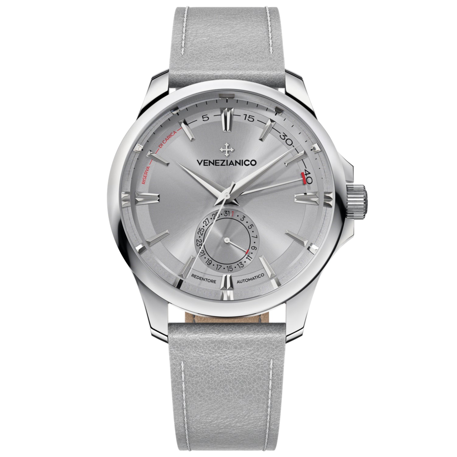 Automatic Watch - Venezianico 1321503 Redentore Riserva Di Carica Men's Grey Watch