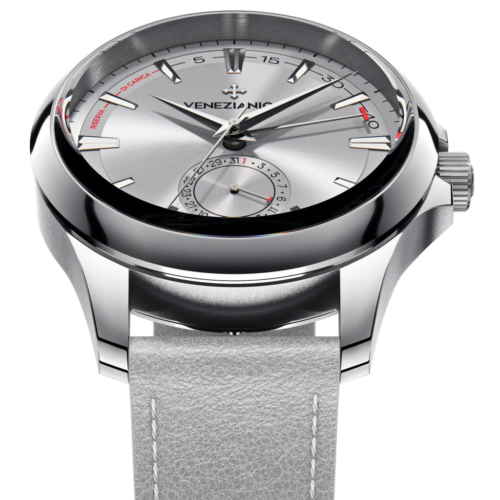 Automatic Watch - Venezianico 1321503 Redentore Riserva Di Carica Men's Grey Watch