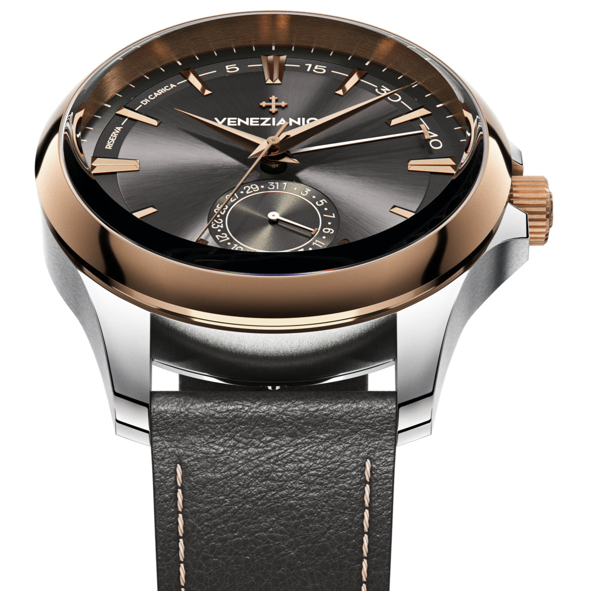 Automatic Watch - Venezianico 1321505 Redentore Riserva Di Carica Men's Grey Watch