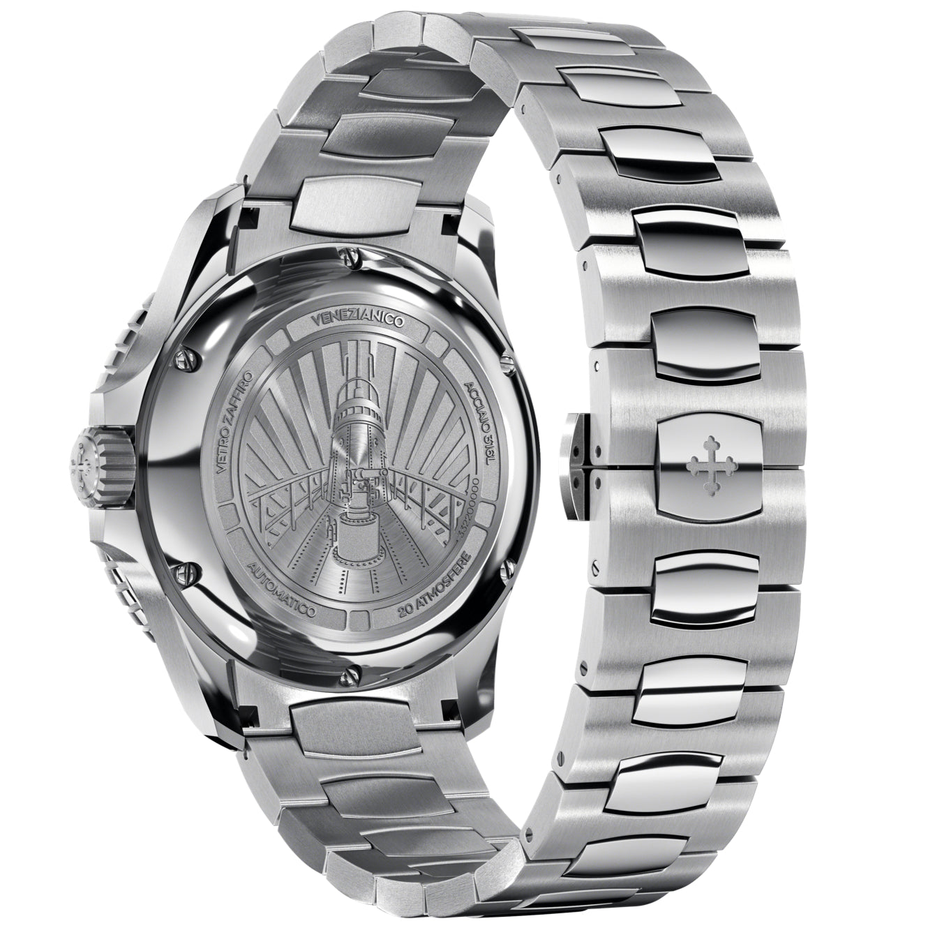 Automatic Watch - Venezianico 3321502C Nereide 42 Men's Blue Watch