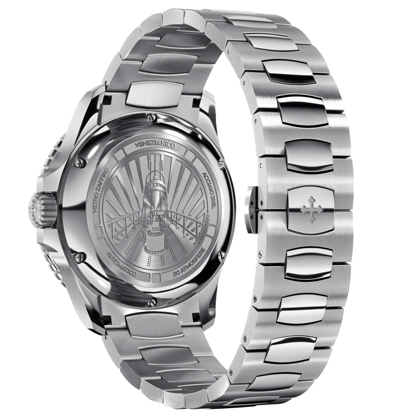 Automatic Watch - Venezianico 3321503C Nereide 42 Men's Red Watch