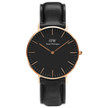 Daniel Wellington Men's Black Classic Sheffield Watch