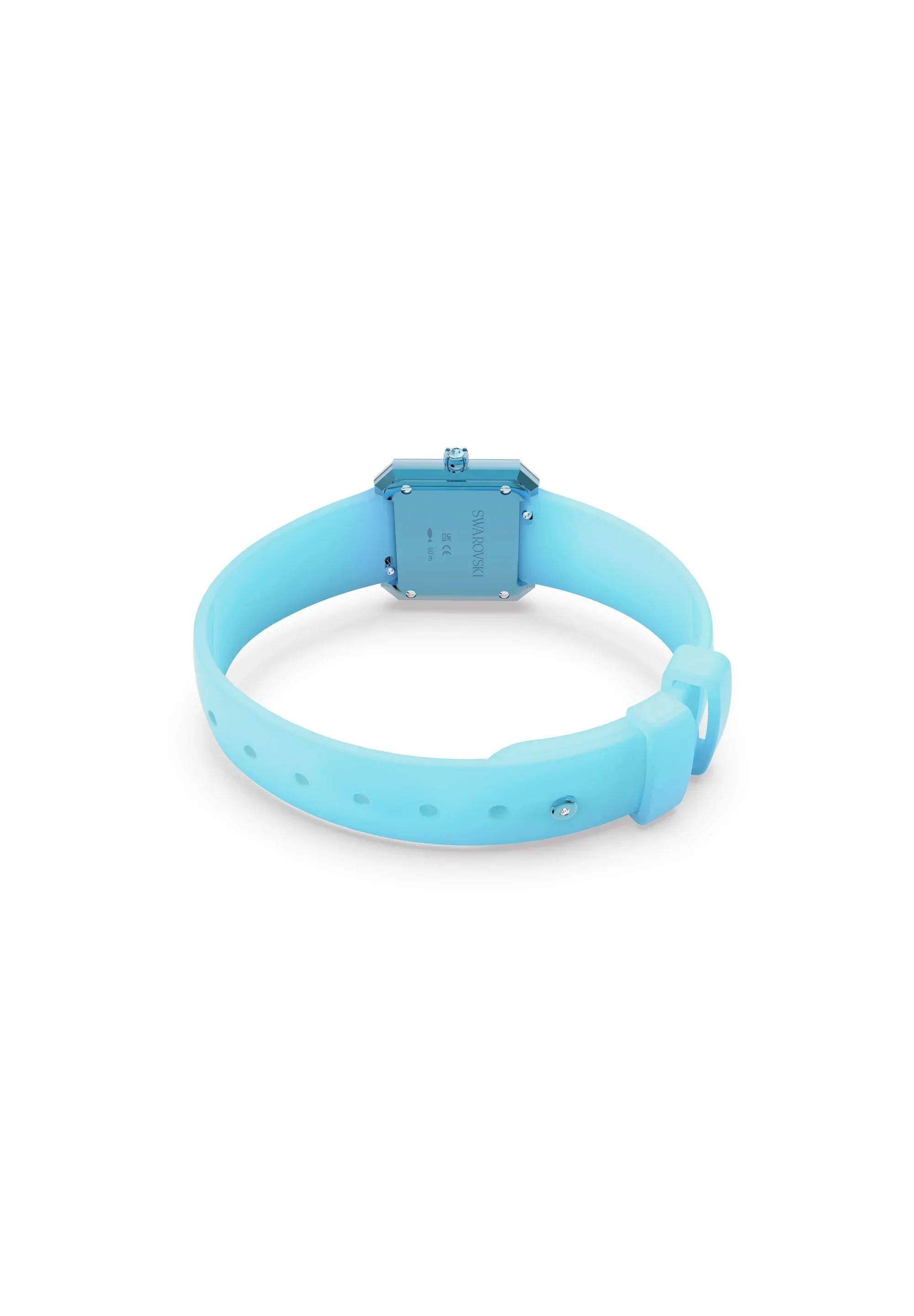 Swarovski Watch Lucent with Silicone Strap Blue