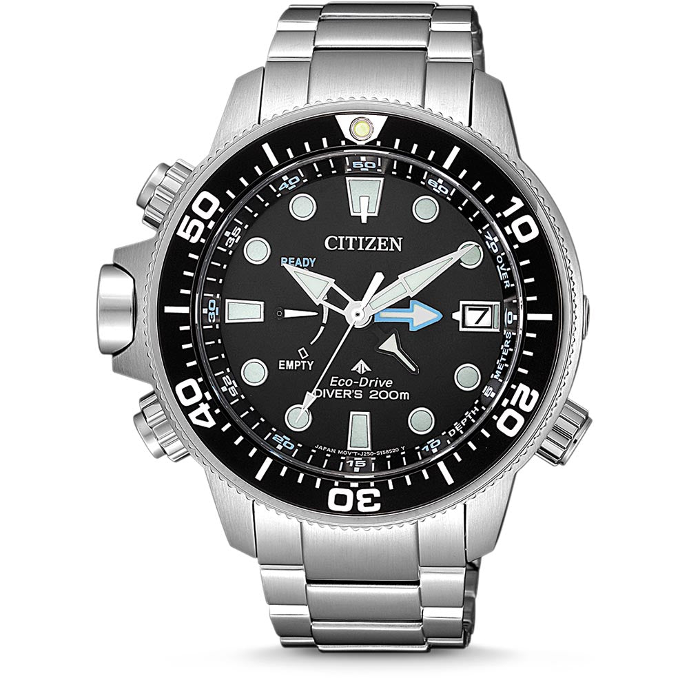 Citizen Eco-Drive Diver Marine Promaster Men's Watch Black