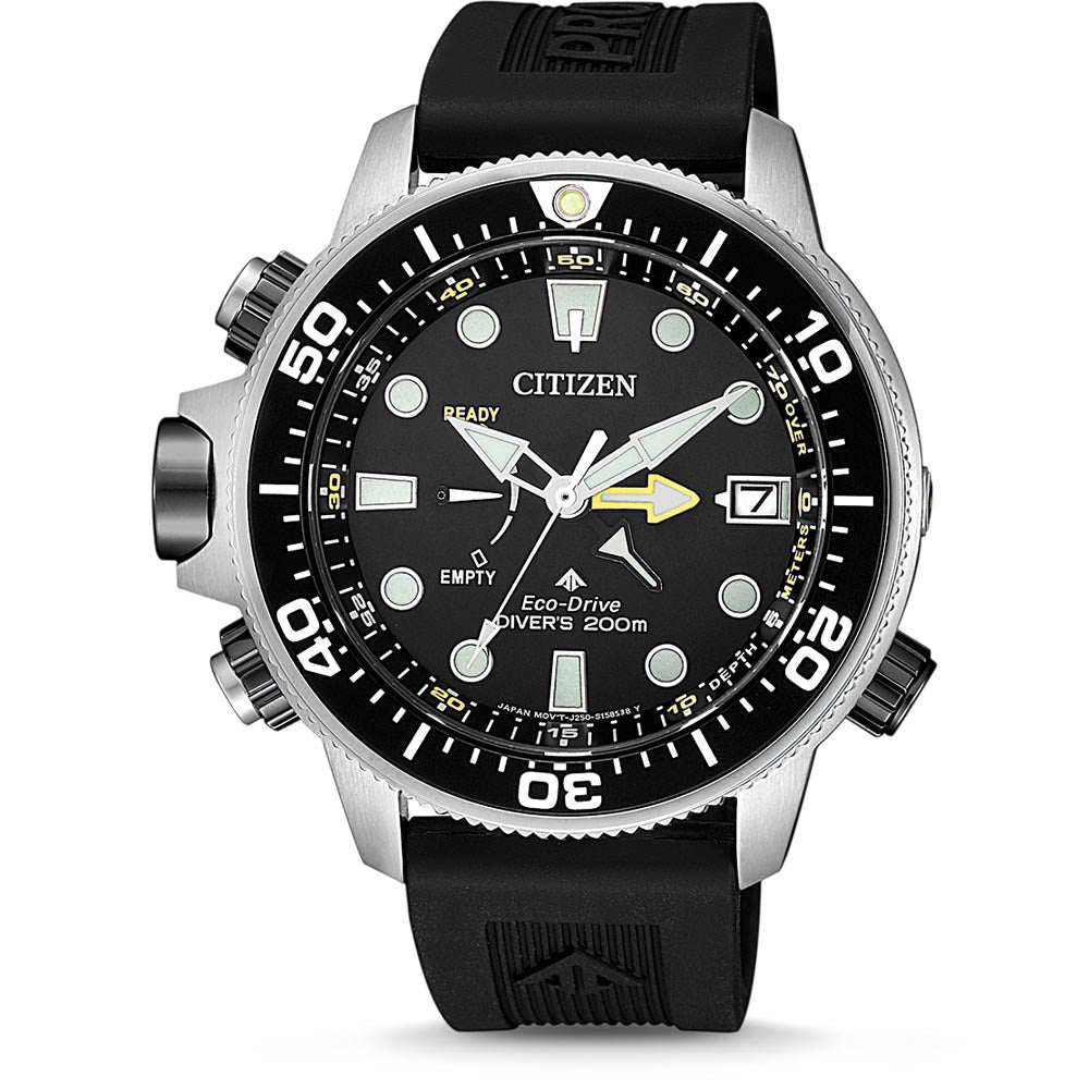 Citizen Eco-Drive Diver Marine Promaster Men's Watch Black