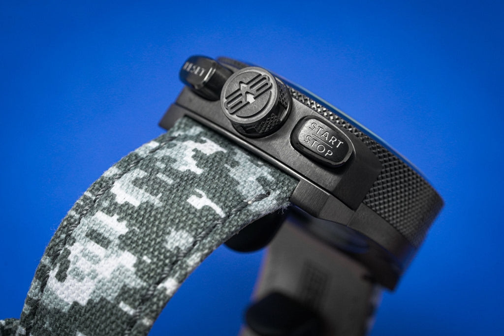 Bomberg BOLT-68 Chronograph Winter Camo - WatchPilot