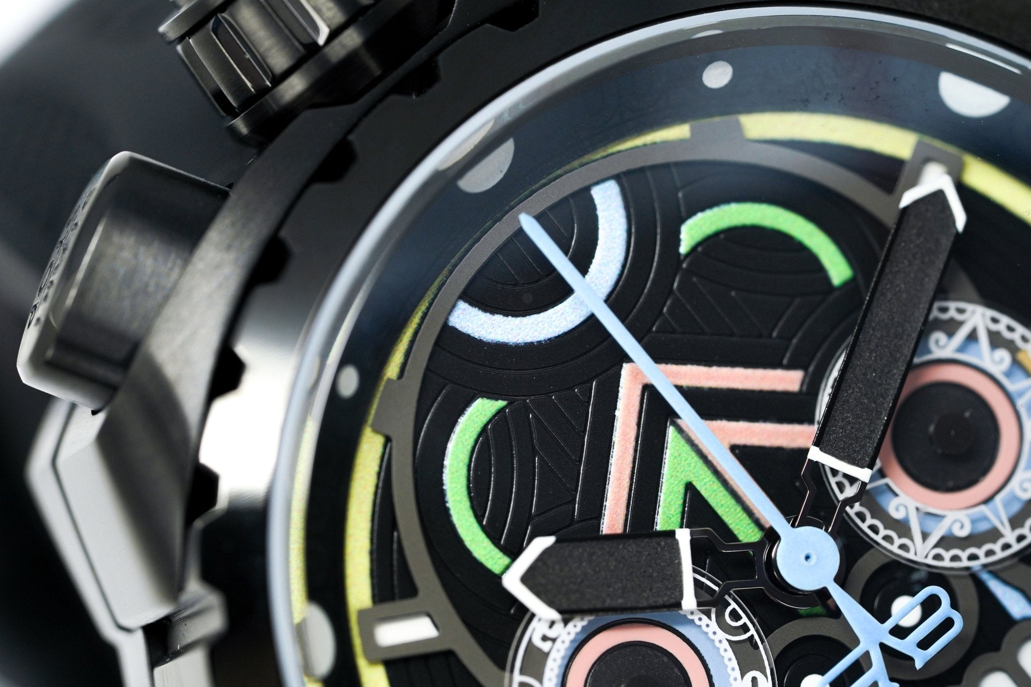 Bomberg Men's Chronograph Watch BOLT-68 Maya Special Edition BS45CHPBA.MAYA-2.3 - WatchPilot