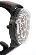 Bomberg Men's Watch BB-01 Black PVD Red Skull CT43APBA.23-1.11 - WatchPilot